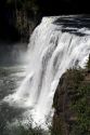 Upper Mesa Falls on the Henrys Fork of the Snake River in Fremont County, Idaho, USA.