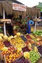 Roadside produce stand in Chile.