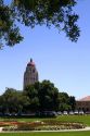 Hoover Tower on the Stanford University campus in Palo Alto, California, USA.