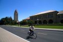 Hoover Tower on the Stanford University campus in Palo Alto, California, USA.