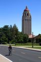 Hoover Tower on the Stanford University campus in Palo Alto, California, USA.