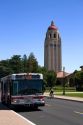 Hoover Tower on the Stanford University campus in Palo Alto, California, USA.