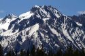 Mountain Peak in the Sawtooth Mountain Range near Stanley, Idaho, USA.
