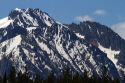 Mountain Peak in the Sawtooth Mountain Range near Stanley, Idaho, USA.