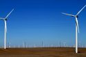 Biglow Canyon wind farm located near the town of Wasco, Oregon, USA.