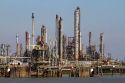 Oil refinery on the Mississippi River near New Orleans, Louisiana, USA.