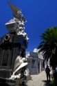 Memorial to Jose Clemente Paz in La Recoleta Cemetery, Buenos Aires, Argentina.