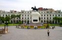 Plaza San Martin located within the Historic Centre of Lima, Peru.