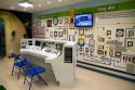 Interior of the EBR-I decommissioned research nuclear reactor atomic museum located in the desert near Arco, Idaho, USA.