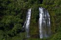 'Opaeka'a Falls located on the Wailua River in Wailua River State Park on the eastern side of the island of Kauai, Hawaii, USA.