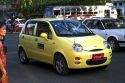 Chery Automobile used as a taxi in (Rangoon) Yangon, (Burma) Myanmar.