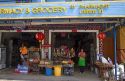 Store front of a grocery store on the island of Ko Samui, Thailand.