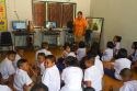Children attend a Thai elementary school on the island of Ko Samui, Thailand.