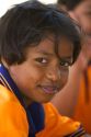 Portrait of an elementary school student on the island of Ko Samui, Thailand.