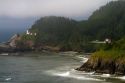 Heceta Head Light is a lighthouse located on the Oregon Coast north of Florence, Oregon, USA.