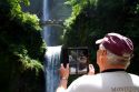 Multnomah Falls located east of Troutdale, Oregon, USA.