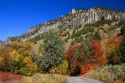 The Bear River Mountains in Logan Canyon, Utah, USA.