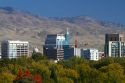 The city skyline of Boise, Idaho, USA.