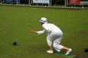 Lawn bowling at Waitangi in the Bay of Islands, North Island, New Zealand.
