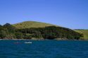 Kayaking in the Bay of Islands, North Island, New Zealand.