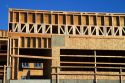 Wood construction of a new apartment building in Boise, Idaho, USA.