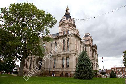 Parke County Courthouse in Rockville, Indiana.