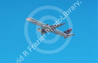 Delta Airlines Boeing 767 at take off.
