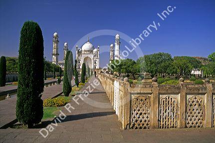 Bibi Ka Magbara, India's mini Taj Mahal at Aurangabad in Southwest India.