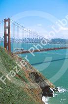 The Golden Gate Bridge in San Francisco, California.