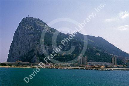 The Rock of Gibraltar.