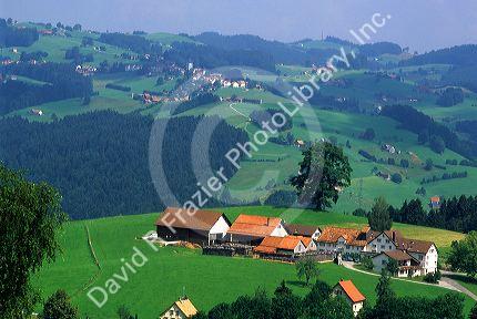 The village of Speicher, Switzerland.