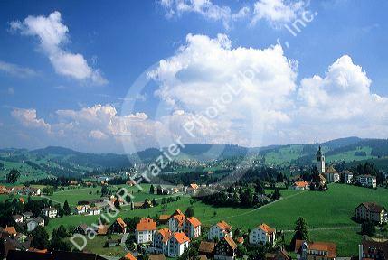 The village of Speicher, Switzerland.