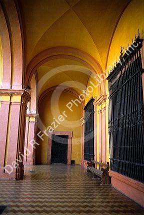 Alcazar architecture in Seville, Spain.