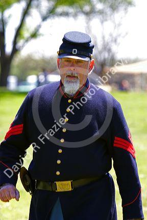 Civil war reenactment near Boise, Idaho.