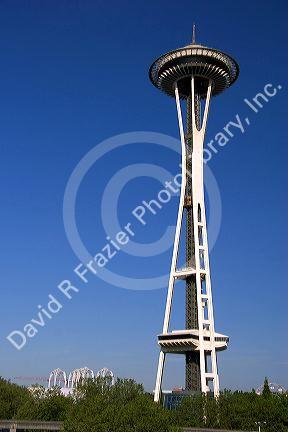 The Space Needle in Seattle, Washington.