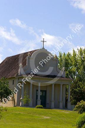 The Cataldo Mission near Kellogg, Idaho.