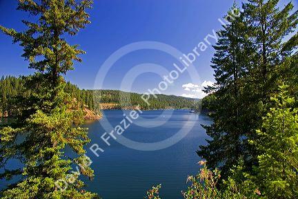 Lake Coeur d' Alene at Coeur d' Alene, Idaho.