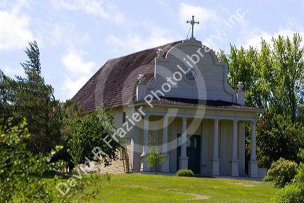 The Cataldo Mission near Kellogg, Idaho.