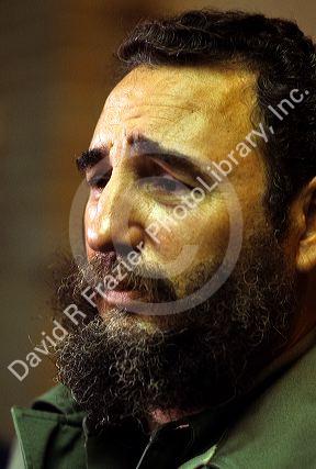 Fidel Castro in Havana, Cuba. August 1977