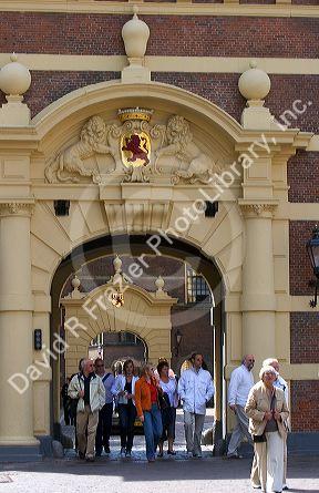 Visitors at The Binnenhof 