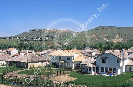 New home construction in Boise, Idaho.