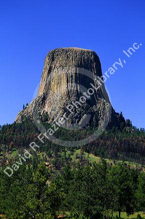 Devils Tower National Monument in Wyoming.