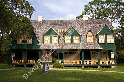 Moss Cottage on Jekyll Island, Georgia.
