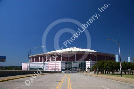 The Georgia Dome in Atlanta, Georgia.