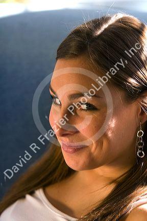 Portrait of a young woman. MR