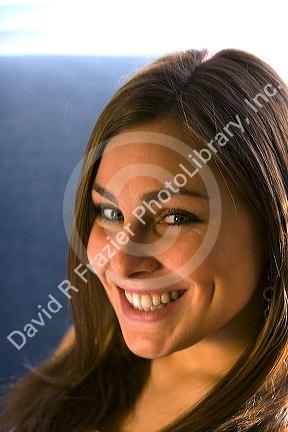 Portrait of a young woman. MR