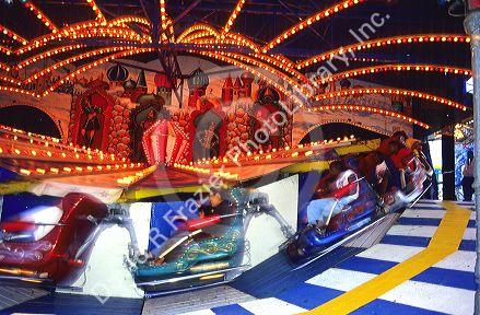 Magic carpet ride at the Texas State Fair held in Dallas, Texas.