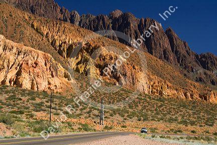 The Andes Mountain Range in Argentina.