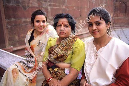 Indian women in India.