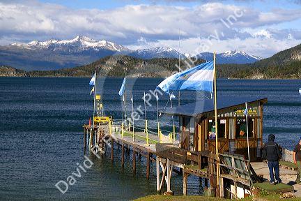 South America's southernmost Post Office at Puerto Guarani, Argentina near Tierra del Fuego National Park.